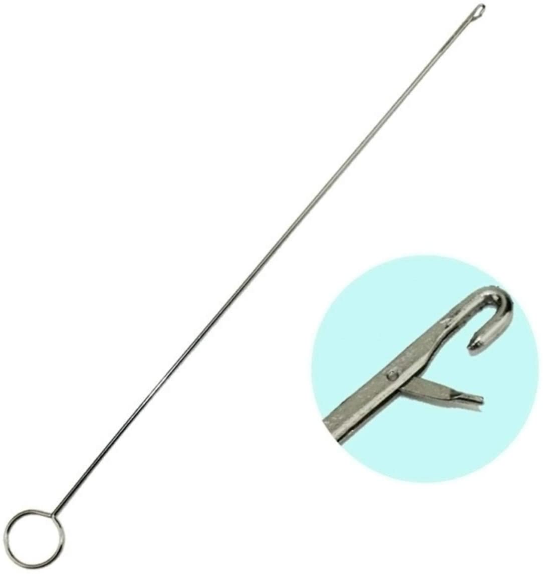 Sewing Loop Turner Hook Stainless Steel Loop Turner Long Short