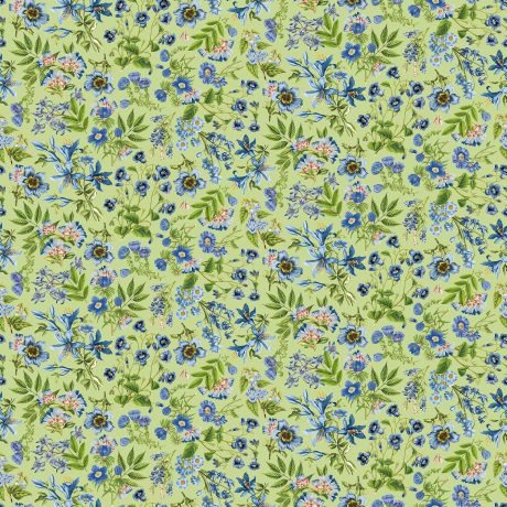 Something Blue Collection, Small Floral Green Multi