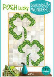 Posh Lucky Mini Quilt Pattern by Sew Kind of Wonderful