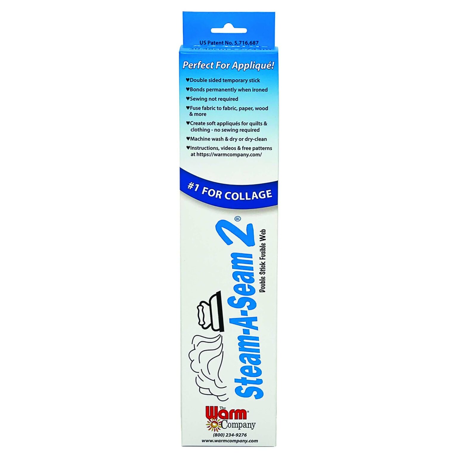 steam-a-seam-2-fusible-web-12-x-3-yds-the-quilting-shed