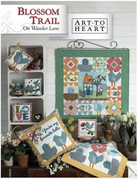 Blossom Trail On Wander Lane Pattern By Art To Heart