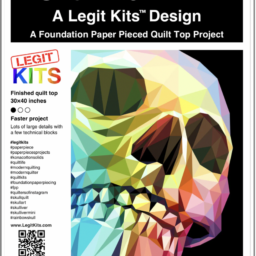 Skulliver Mini Pattern by Legit Kits - Paper Piecing Pattern only