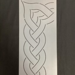 Stencil - Border with Corner QCI0348 - 4"