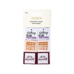 Bohin Woven Labels - Songs - Pack of 6