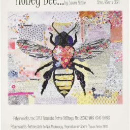 Honey Bee Collage Pattern by Laura Heine/Fiberworks