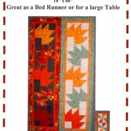 Large Maple Leaf Runner - The Fabric Addict