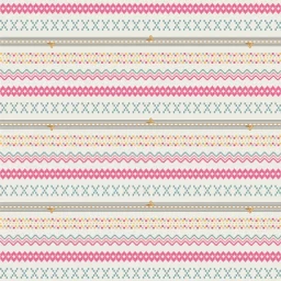 Art Gallery Fabric - Pre-printed Binding - Crochet Bound