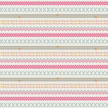 Art Gallery Fabric - Pre-printed Binding - Crochet Bound