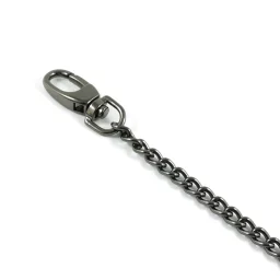 Purse Chain: Single Link - 26" (66cm) Long - Gunmetal