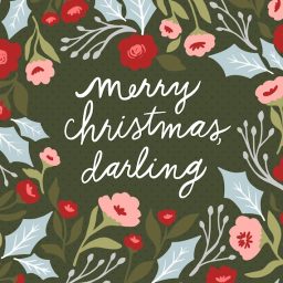 Merry Christmas, Darling Panel - Lella Boutique for Moda