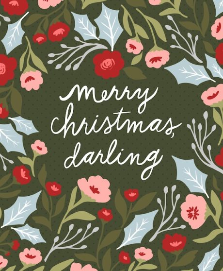 Merry Christmas, Darling Panel - Lella Boutique for Moda