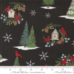 Winter Friends by Deb Strain - 30-18 - Charcoal Black