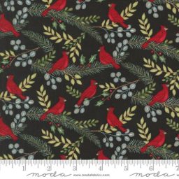 Winter Friends by Deb Strain - 32-18 - Charcoal Black