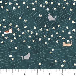 Paws & Play - Cat Field Teal