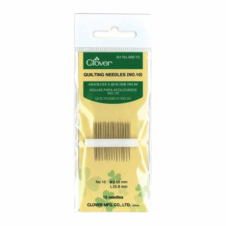 Clover Quilting Needles - #10