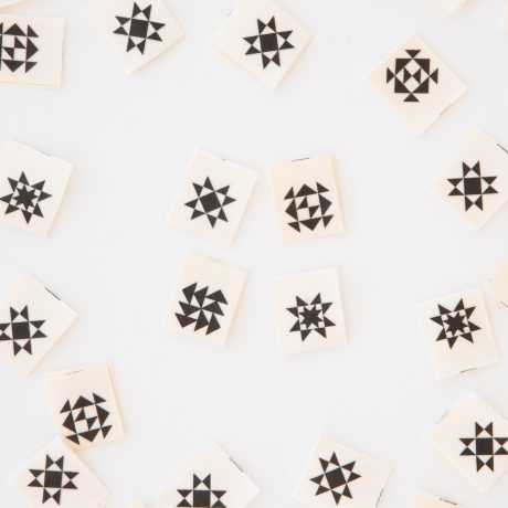 Sara Hearts Labels - Quilt Block MP