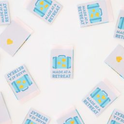 Sara Hearts Labels - Made at Retreat