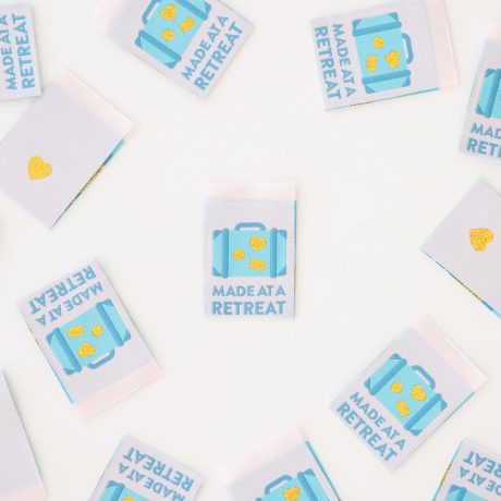 Sara Hearts Labels - Made at Retreat