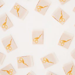 Sara Hearts Labels - Stork Scissors