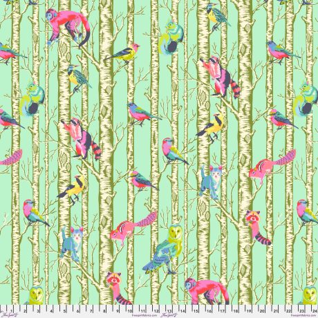Full Moon Forest - Tula Pink - Family Tree - Enchanted