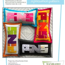 Pincushion Pattern - Sugar-Free Quilts
