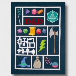 Dungeons & Dragons Quilt Pattern - Sugar-Free Quilts