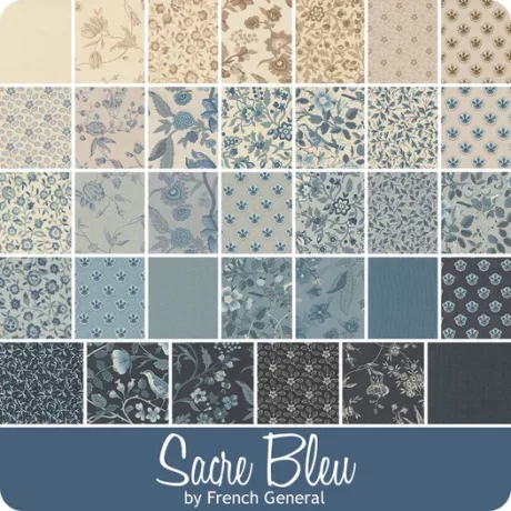 Sacre Bleu by French General - 2.5" Mini Charm Pack - Image 2