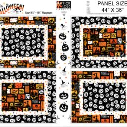 Hip Hip Halloween - Placemat Panel