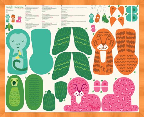 Jungle Paradise by Stacy Iest Hsu - Stuffed Animals Panel