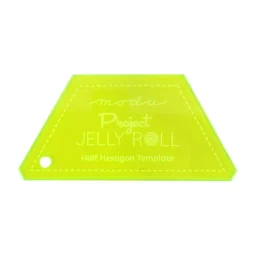 Project Jelly Roll - Half Hexi Template