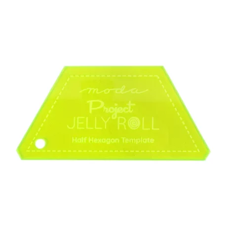 Project Jelly Roll - Half Hexi Template