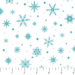 Woodland Wishes Christmas - Snowflakes - White