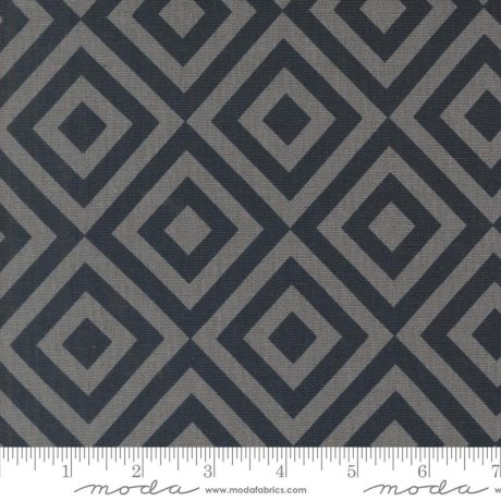 Rainier by Jessica Rose - 70% Cotton, 30% Linen - Glacier Peak Geometric - Deep Sea