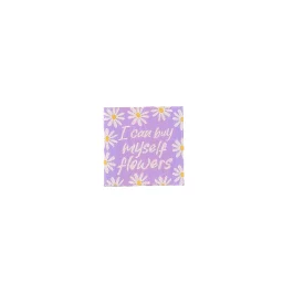 Sew on Labels - I Can Buy Myself Flowers