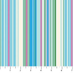 Full Bloom by Heather Bailey - Emmeline Stripe - Blue