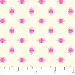 Full Bloom by Heather Bailey - Geo Dot - Coral