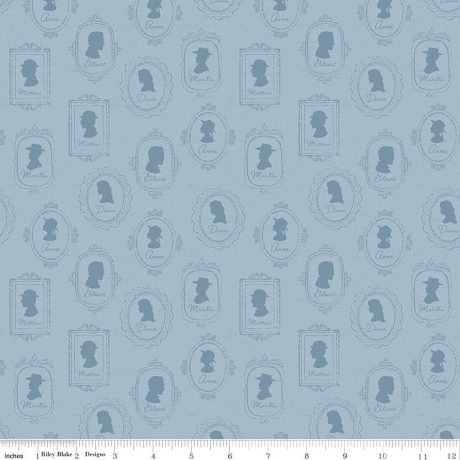 Anne of Green Gables - Silhouettes - Blue