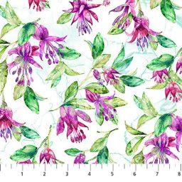 Concerto by Northcott - Trailing Fuchsia
