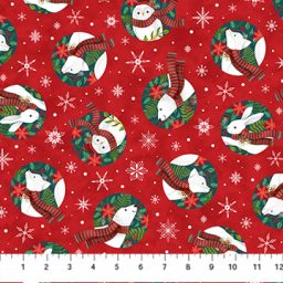Woodland Wishes Christmas - Small Circles