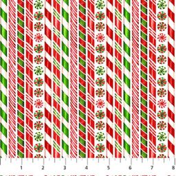 Vintage Christmas - Peppermint Candy Stripe