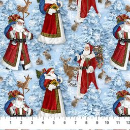 St. Nicholas Christmas - Santas in the Forest