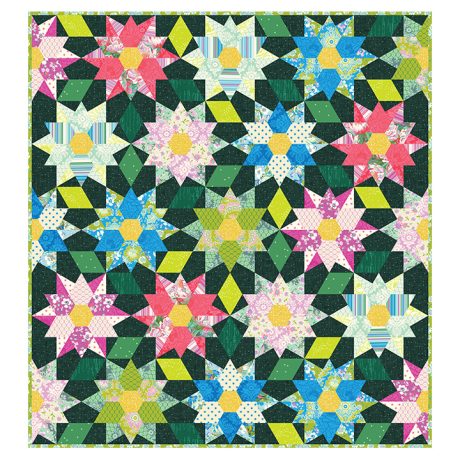 Full Bloom by Heather Bailey - Dancing Dahlias Pattern