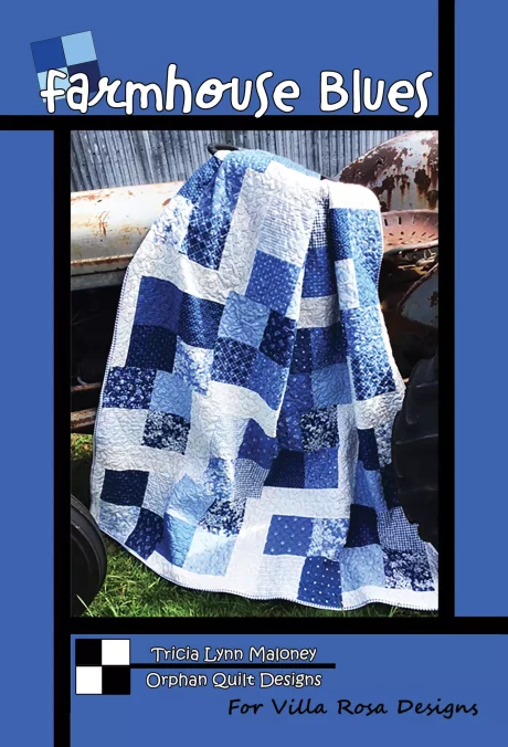 Farmhouse Blues Pattern - Villa Rosa Designs