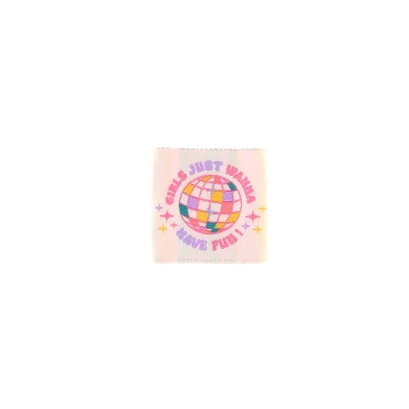 Sew on Labels - Girls Just Want to Have Fun