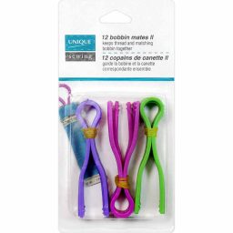 Unique Sewing Bobbin Mates II - Assorted Colours - 12 Pics