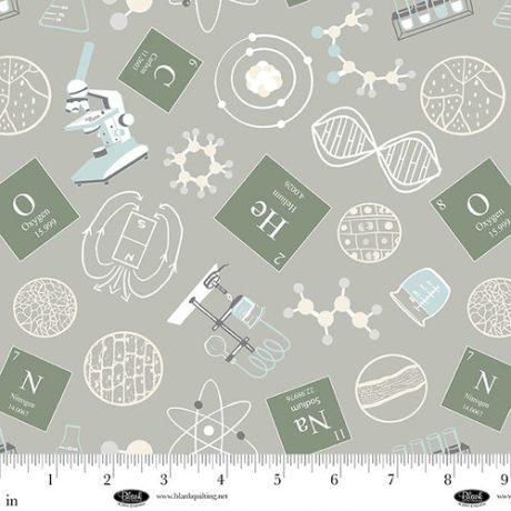 Science Lab by Hannah Langford - Science Lab Main Print - Lt. Gray