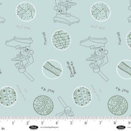 Science Lab by Hannah Langford - Microscopes - Aqua