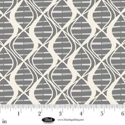 Science Lab by Hannah Langford - Geometric DNA - Dk. Gray