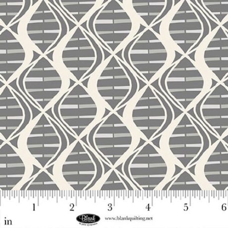 Science Lab by Hannah Langford - Geometric DNA - Dk. Gray