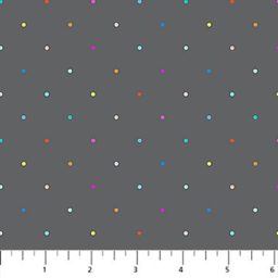 Dewfall Grey Blenders - Ditsy Dots